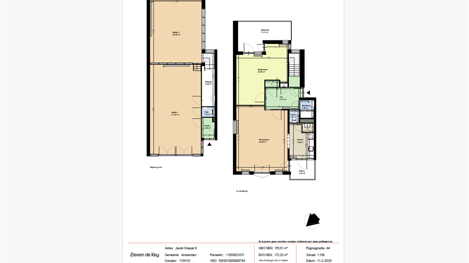 jacob oliepad 8 - plattegrond