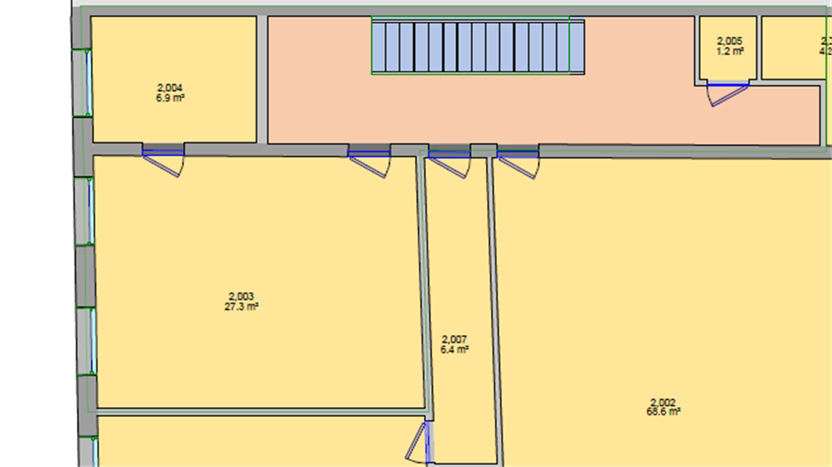 Plattegrond Koestraat 5C