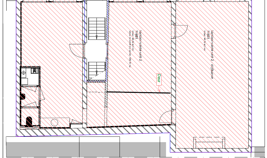 Plattegrond Lauriergracht 116 B1