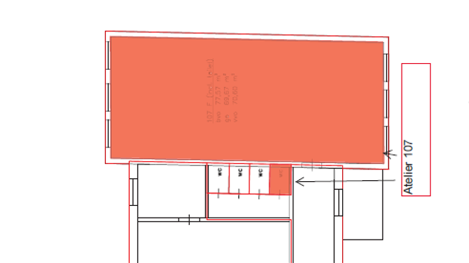 Plattegrond Laurierstraat 107 F