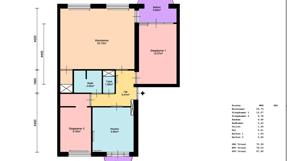 plattegrond H76