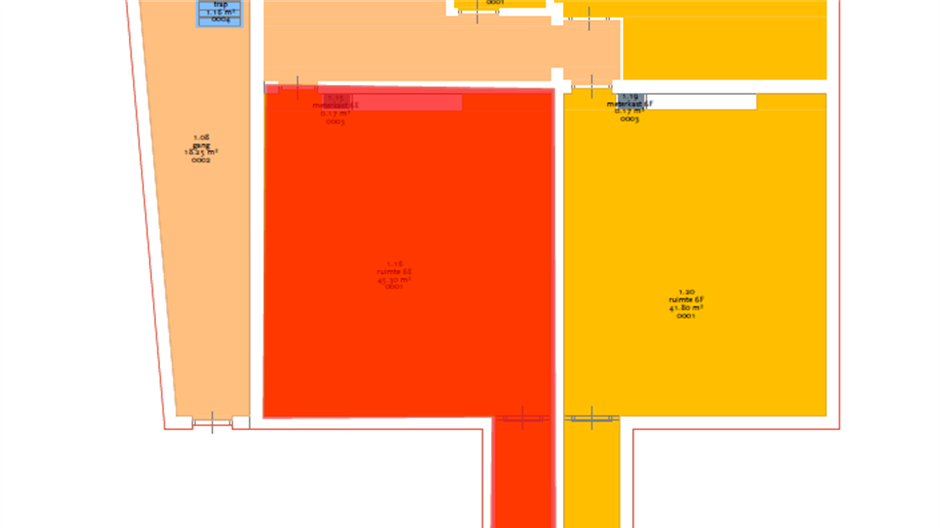 Plattegrond Lauriergracht 6E